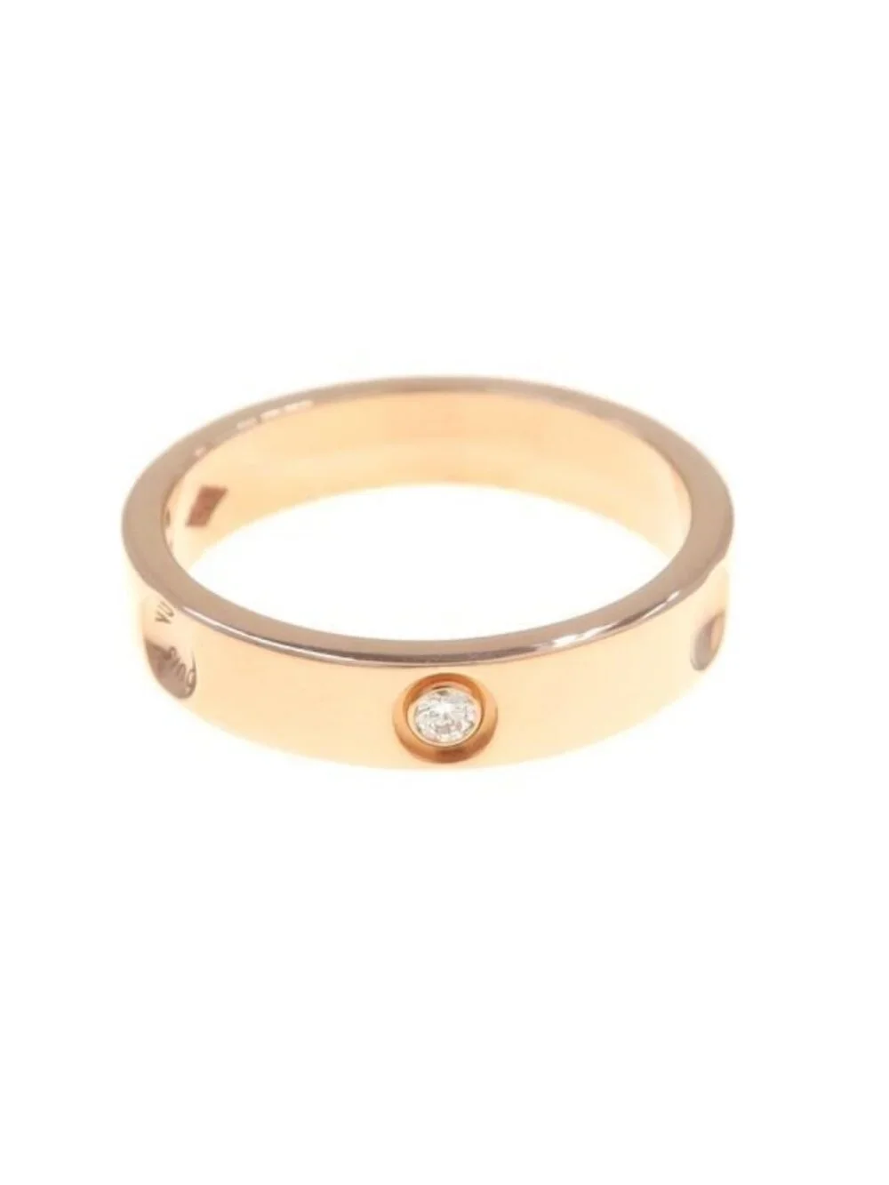 Louis Vuitton Alliance Empreinte Ring Diamond